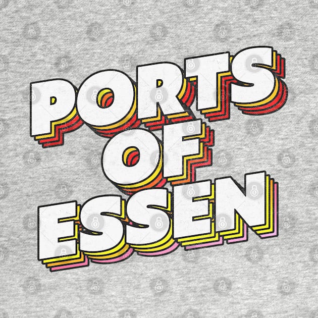Ports Of Essen ///// IT Crowd Fan Art Design by DankFutura
